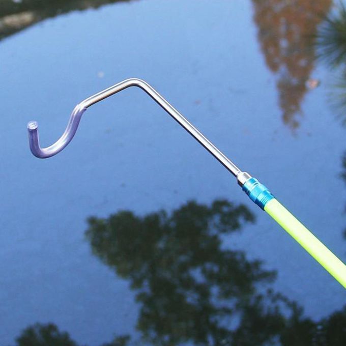 Solid Rod Holder Hanger Fish Rods Rest Hook Head For Left Hand