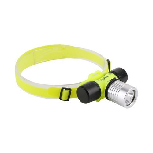 Underwater 20M Diving Diver Headlight Torch LED Headlamp Rotation Head Waterproof Rechargeable 18650 Battery White Light BIL