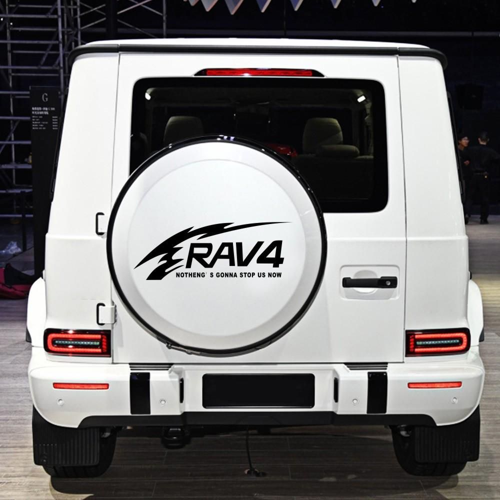 New Car Sticker Off-Road for Rav4 Spare Tire Decal Creative Racing Sports Car Decal Decoration Door Handle Vinyl Car Accessories