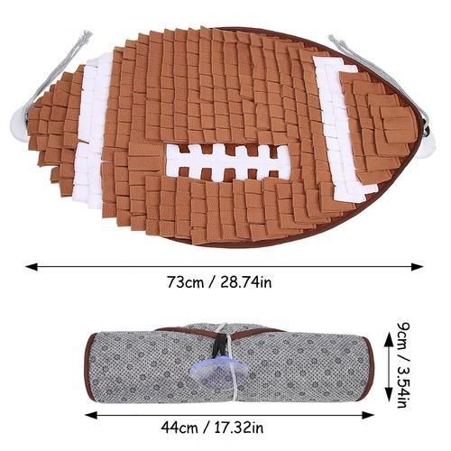 Anti Choking Dog Bowl Dog Cat Feeding Training Mat For Dogs Slow Food Blanket Pet Sniffing Pad Dog Supplies
