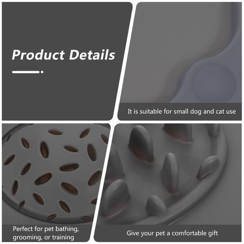 Anti Slip Dog Lick Pad Slow Feeding Mat Cushion Pet Feeding Training Pad
