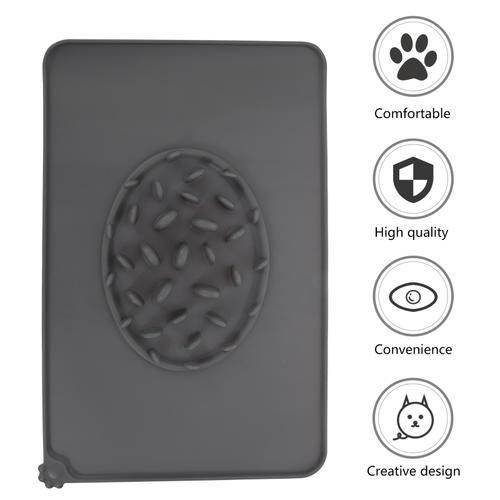 Anti Slip Dog Lick Pad Slow Feeding Mat Cushion Pet Feeding Training Pad