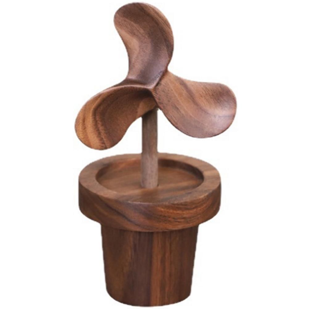 Creative Windmill Essential Oil Diffuser Wood Essential Oil