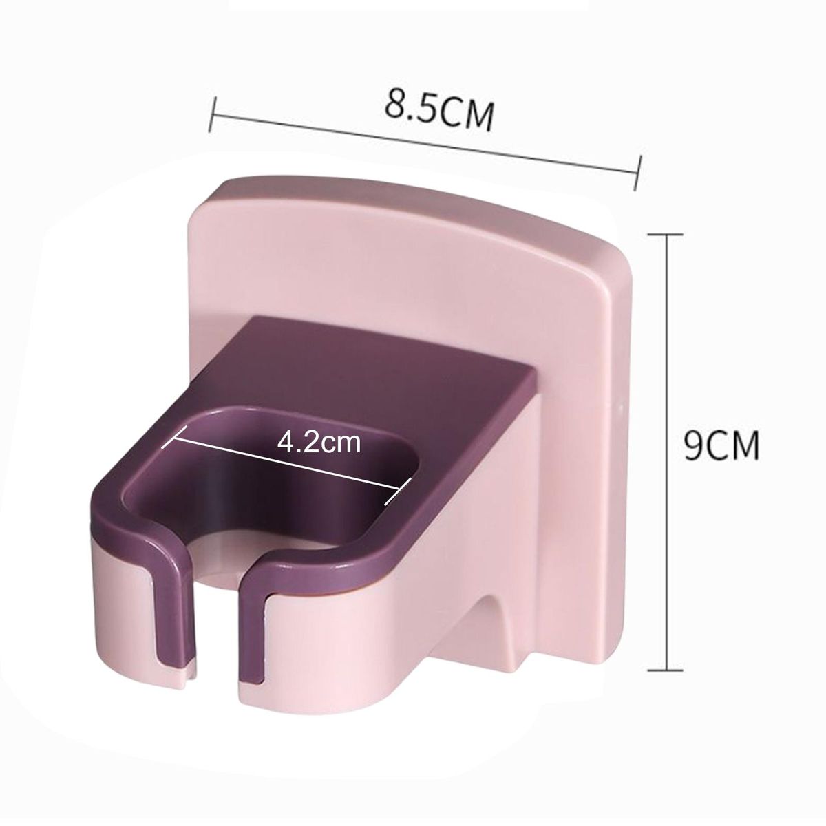 Hair Dryer Holder Organizer Bracket Stand Hairdryer Shelf Salons Pink