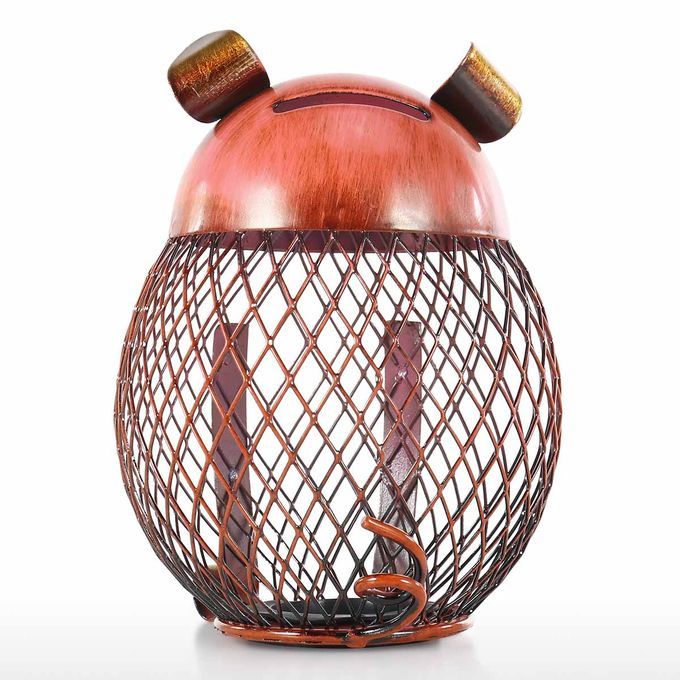 Piggy  Children Toy  Iron Coin Holder Boy Girls Coin Money-