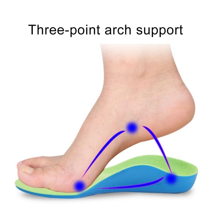 Children PU XO Leg Corrective Insole, Size: 14cm