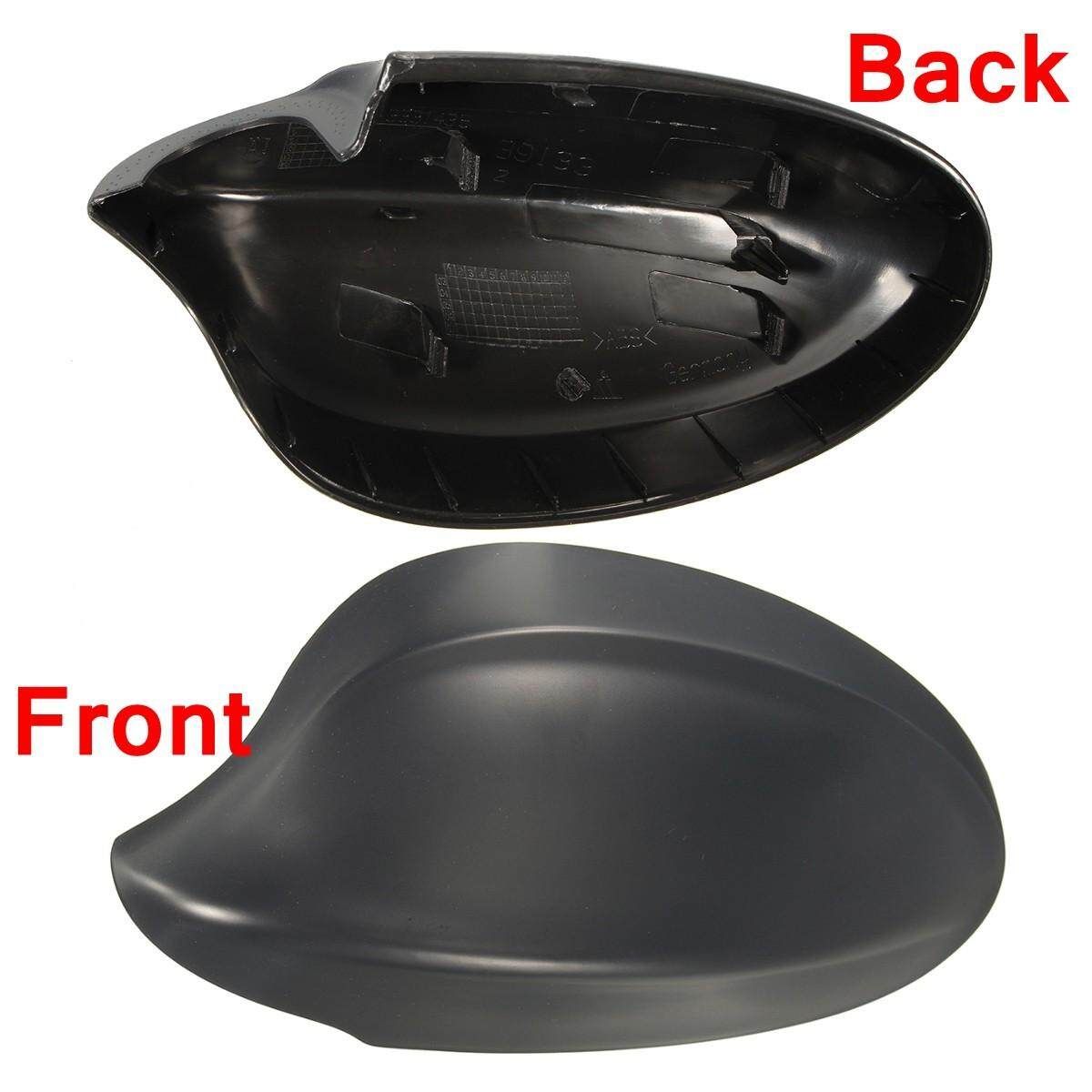 Left & Right Wing Mirror Cover Cap Primed For BMW E90 E91 3-Series 2006-2008
