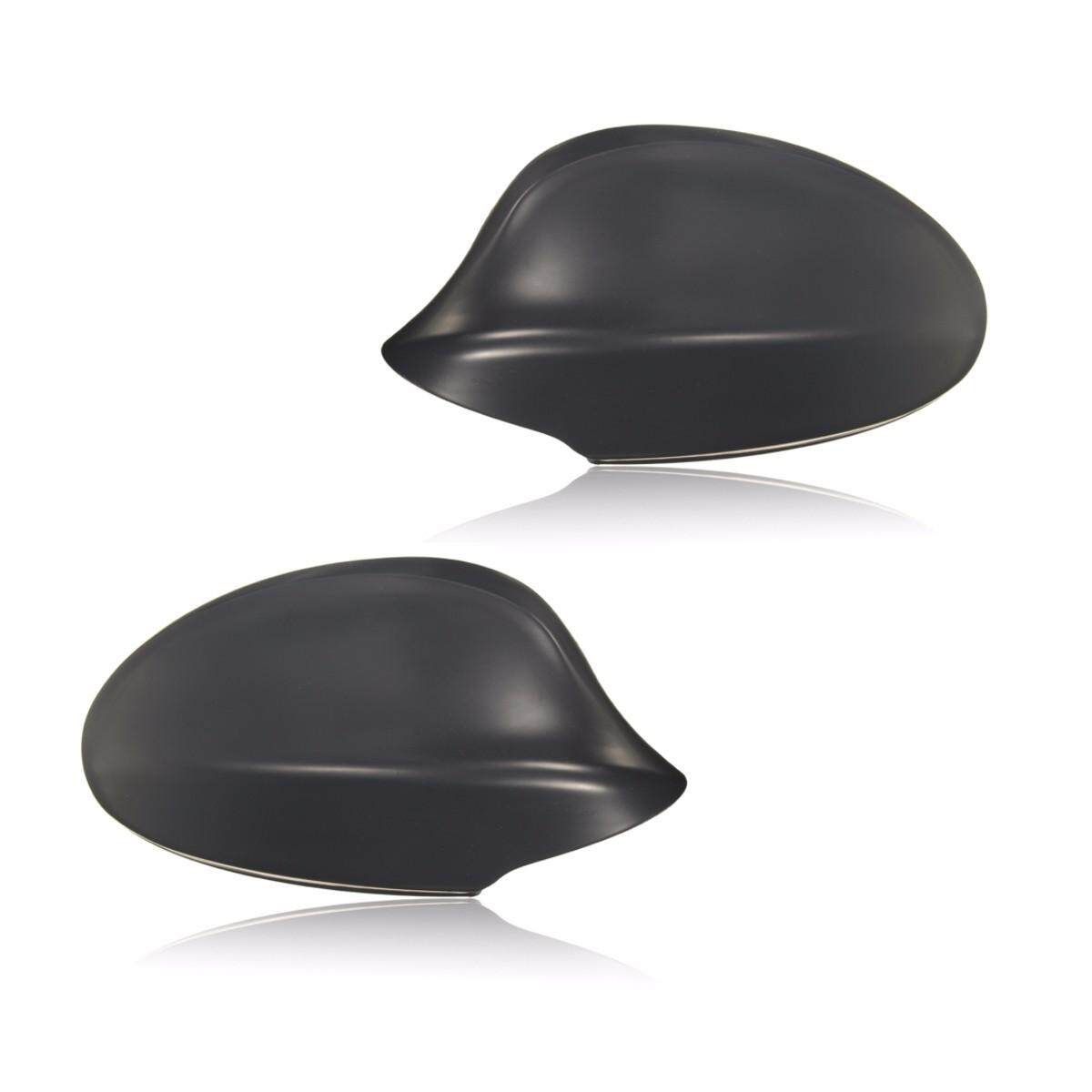 Left & Right Wing Mirror Cover Cap Primed For BMW E90 E91 3-Series 2006-2008