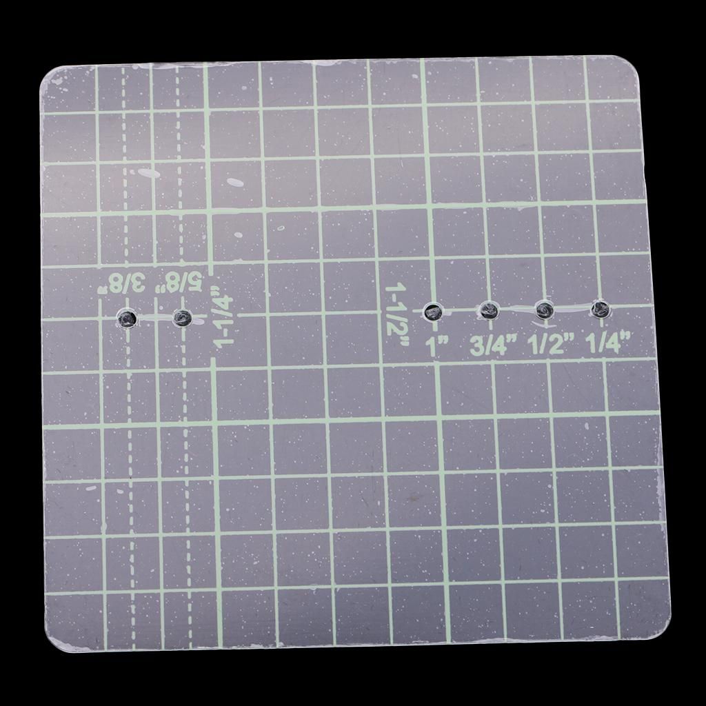 2-3pack 3pcs 6 In 1 Stick And Stitch Seam Guide For Needlecraft Sewing