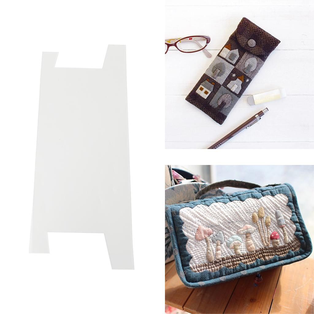 Patchwork Quilting Ruler Stencil Template DIY Stationery
