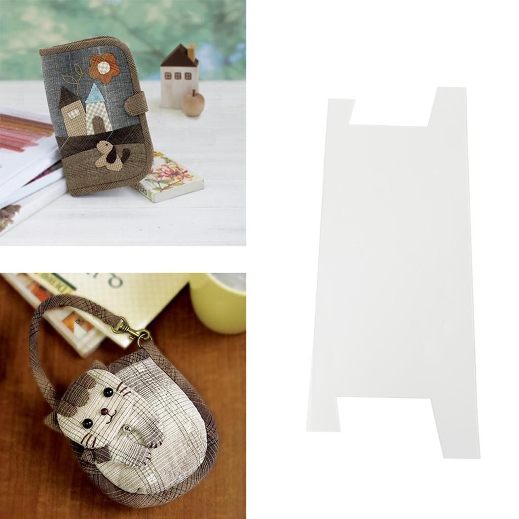 Patchwork Quilting Ruler Stencil Template DIY Stationery