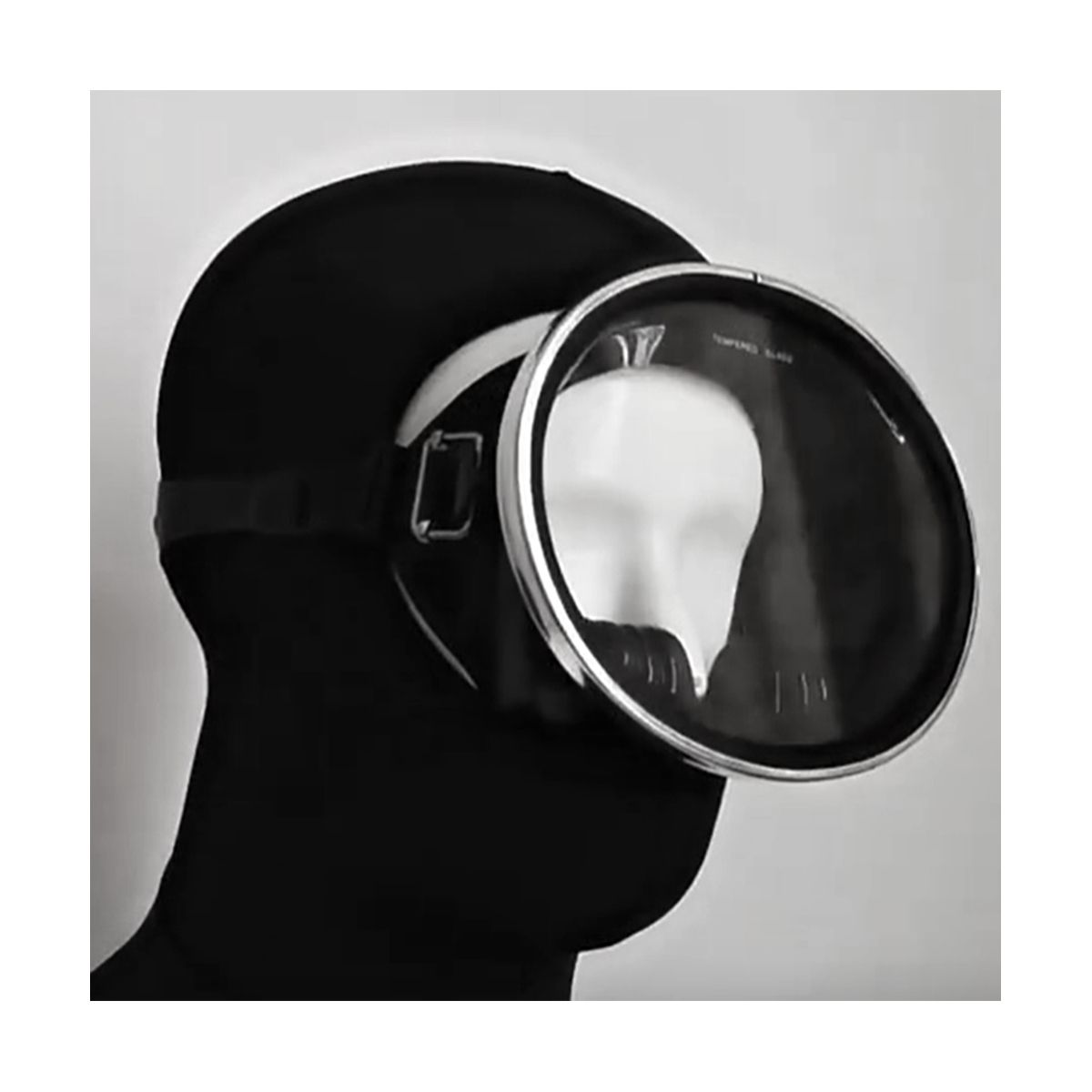 Anti-Fog and Waterproof Retro-Style Freediving Mask -Underw
