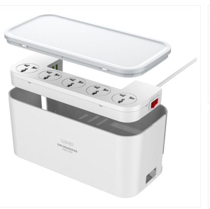 Sc5309 Management Cord Organizer Power Strip Box