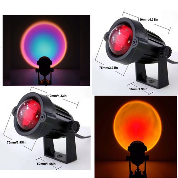 Mini Proje Tor Atmosphere Night Light  Offee Shop Proje Tion Lights USB Plug- -7.5*7.5*11 M