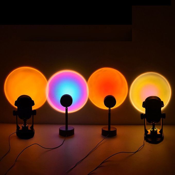 Mini Proje Tor Atmosphere Night Light  Offee Shop Proje Tion Lights USB Plug- -7.5*7.5*11 M