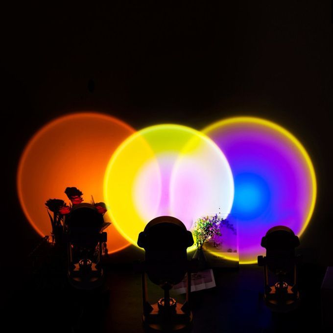 Mini Proje Tor Atmosphere Night Light  Offee Shop Proje Tion Lights USB Plug- -7.5*7.5*11 M