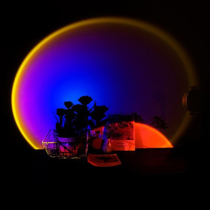 Mini Proje Tor Atmosphere Night Light  Offee Shop Proje Tion Lights USB Plug- -7.5*7.5*11 M