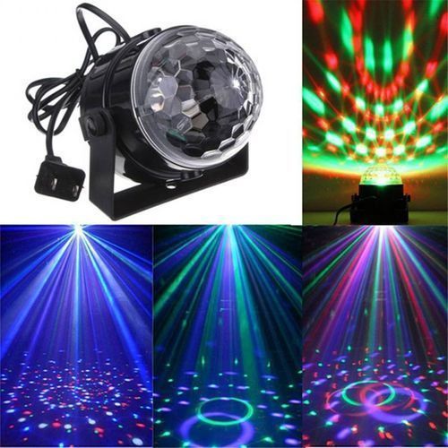 Remote Control LED Crystal Ball Lamp