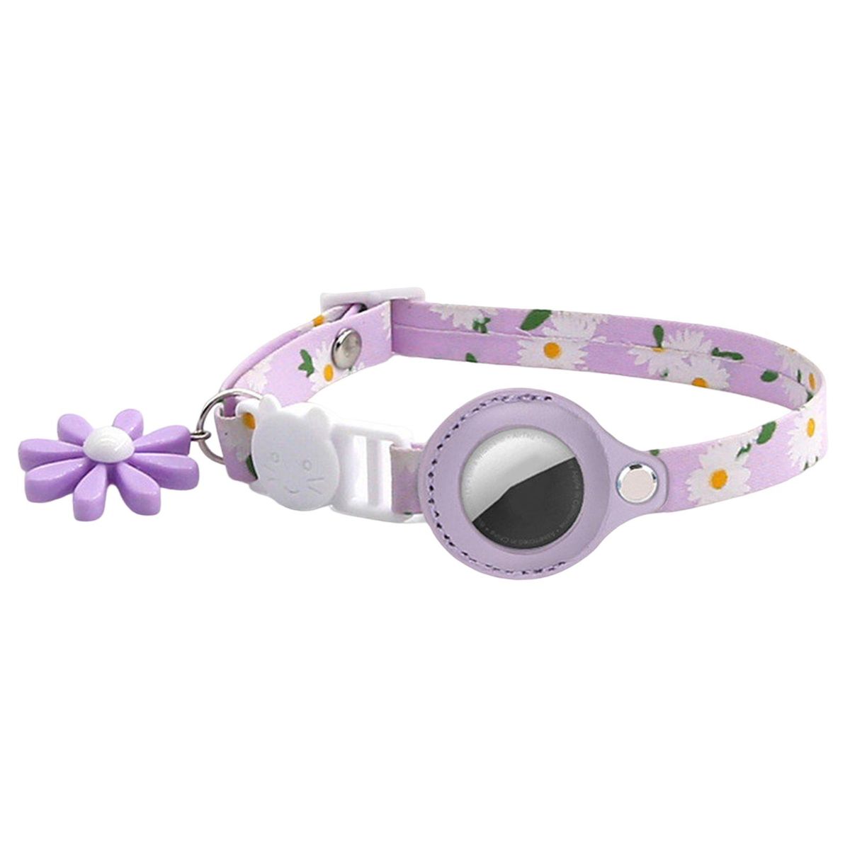 Pet Collar Protective Case Cover Pet Collar Purple