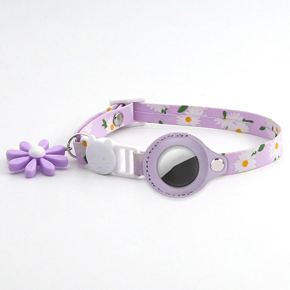 Pet Collar Protective Case Cover Pet Collar Purple