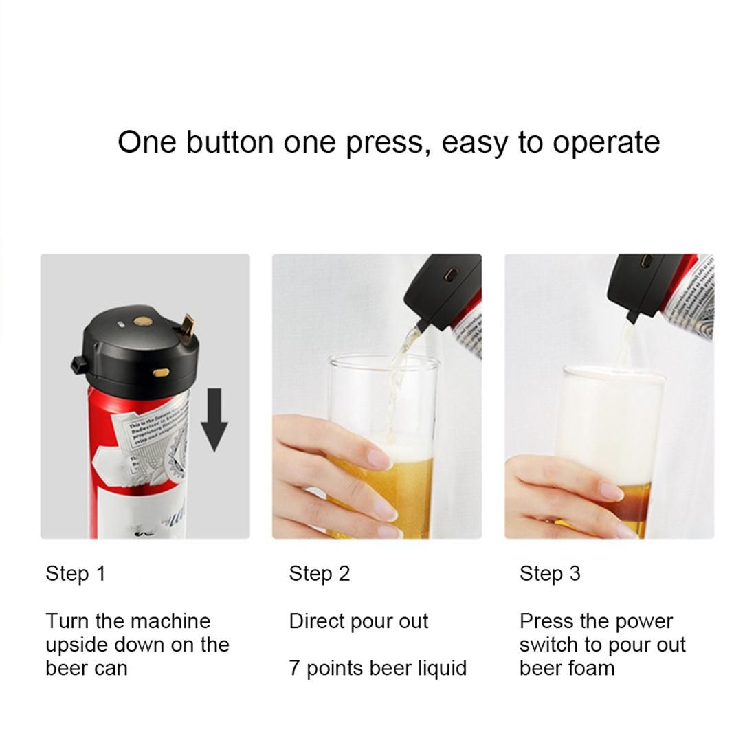 Compass Mini  Foam Drinking Bubbler 40000 Times/S