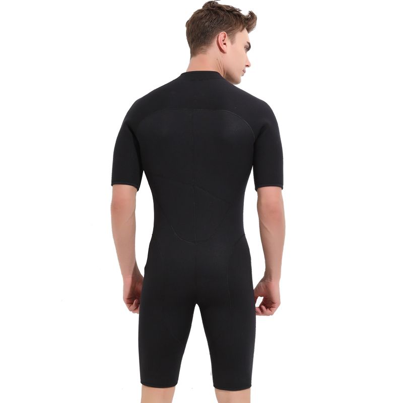 3MM Neoprene Wetsuits Men For Swimming Scuba Diving Surf Equipment One Piece Short Sleeve Wet Suit