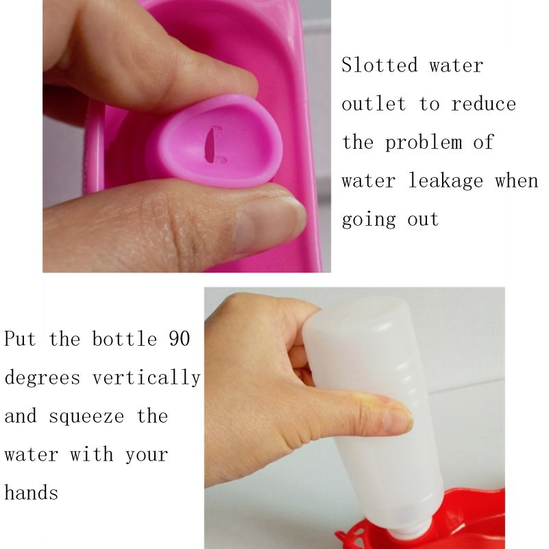 Pet Drinking Fountain 4 PCS Pet Drinking Fountains  , Specification: 500ml