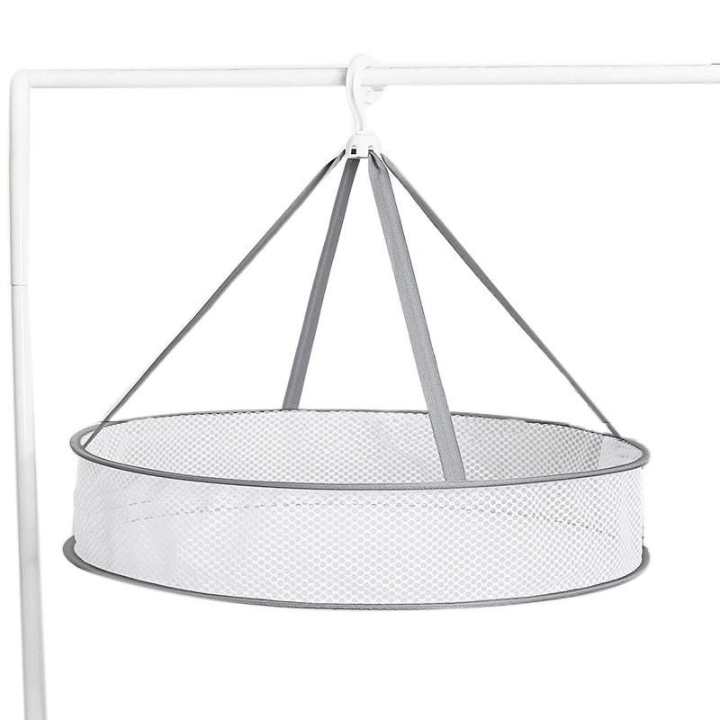Balcony Clothes basket garden drying clothes basket clothesline tiled drying Socks underwear racks net pocket, 1 Layer