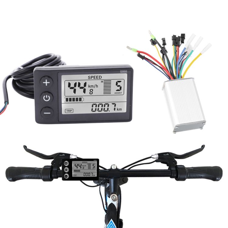 Electric Bicycle Dashboard Set ,Specification: 36V / 48V A Type 36V / 48V