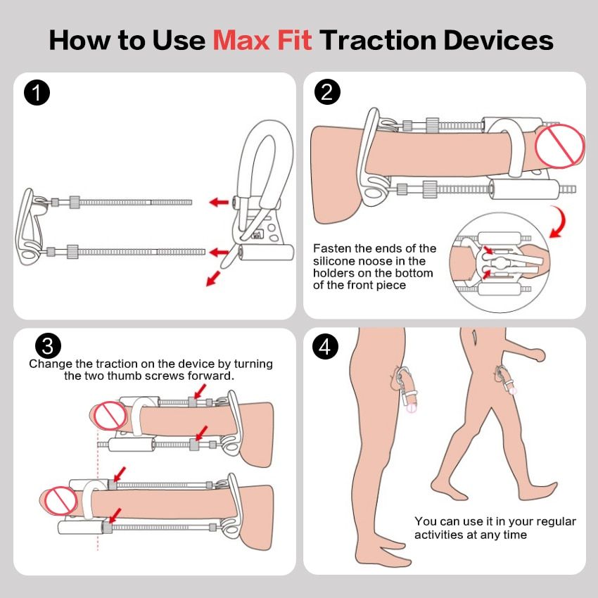 Penis Stretcher Extender Big Enlarger Extension Growth