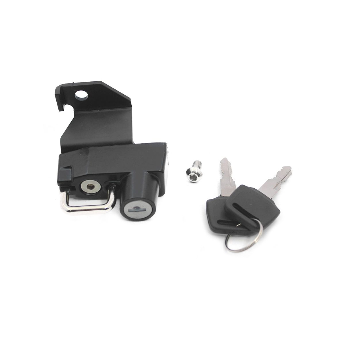 Helmet Lock 2 Keys Steel Plate for Kawasaki VN650 Vulcan S 2015-2021