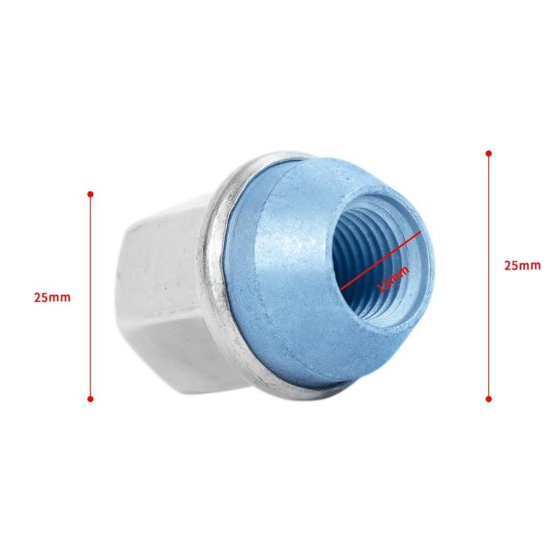 10Pcs Wheel Lug Bolt Stud Nut Set LR001381 for Freelander 2 / Range Rover Evoque Velar Discovery Sport