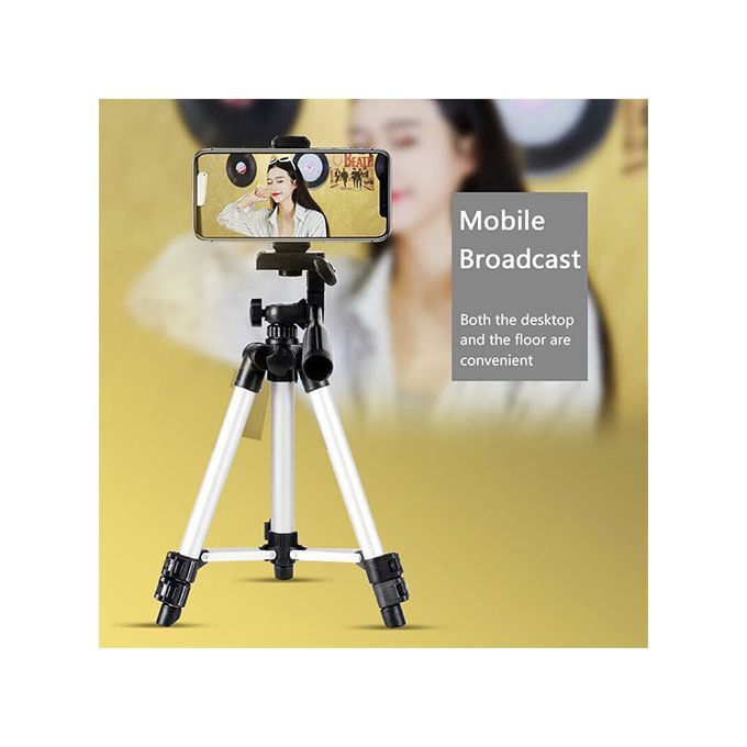 Portable Tripod Stand Phone Camera Stand + Remote Control//