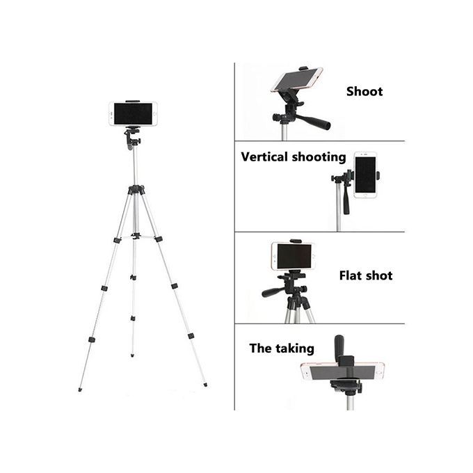 Portable Tripod Stand Phone Camera Stand + Remote Control//