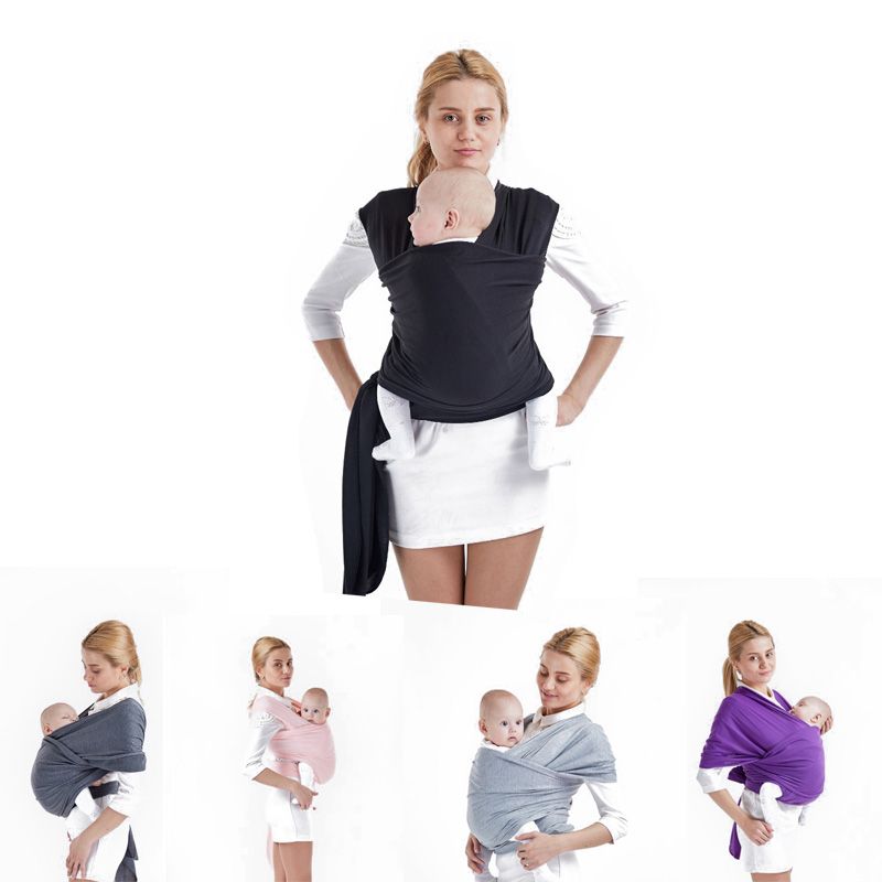 Moby Baby Wrap Carrier Scarf 5 Colors+1free Gift