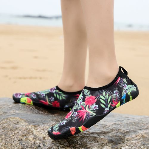 Swimming Shoes Parents And Children Quick-Drying Shoes Black