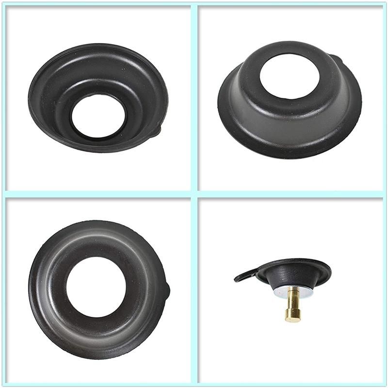 4-Pack Carburetor Repair Kit Diaphragm Air Cut-Off Valves Replacement for 1985-2007 Yamaha Vmax V-MAX 1200