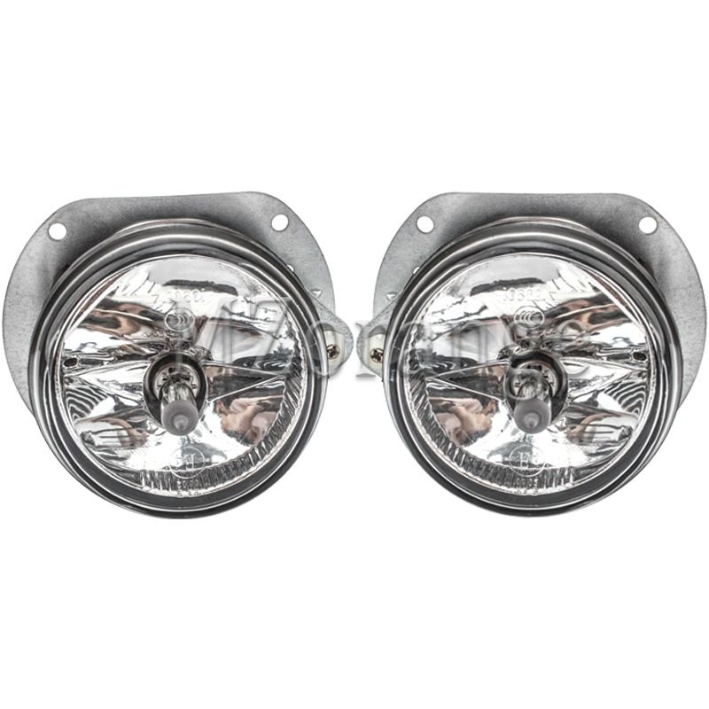 2pcs Fog Lights Fog Lamps For Mercedes-Benz W204 C300 C350 W164 ML320 W251 R350 SL63 AMG R350