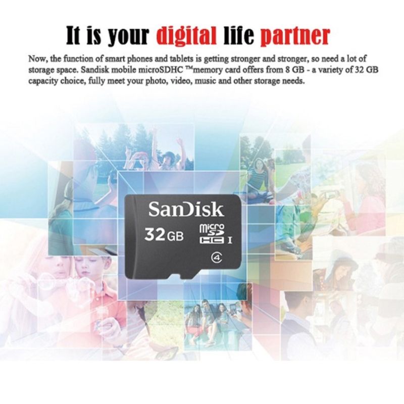 SanDisk C4 Memory Card 16GB Micro SD/ TF Card