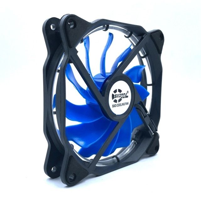 12v 0.2a Solar Eclipse Chassis 12cm Cooling Fan Small Fan