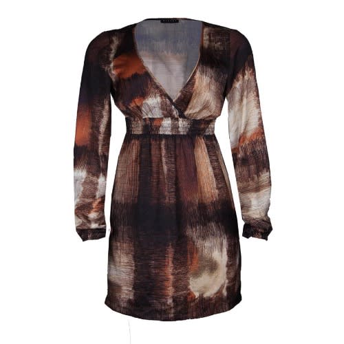 Ladies Gown  Top- Brown