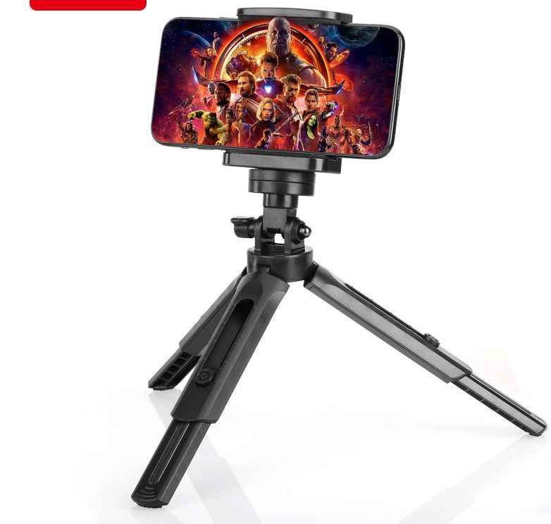 Tripod Desktop Phone Holder Multifunction Mini Selfie Stick Bracket