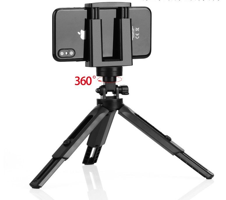 Tripod Desktop Phone Holder Multifunction Mini Selfie Stick Bracket