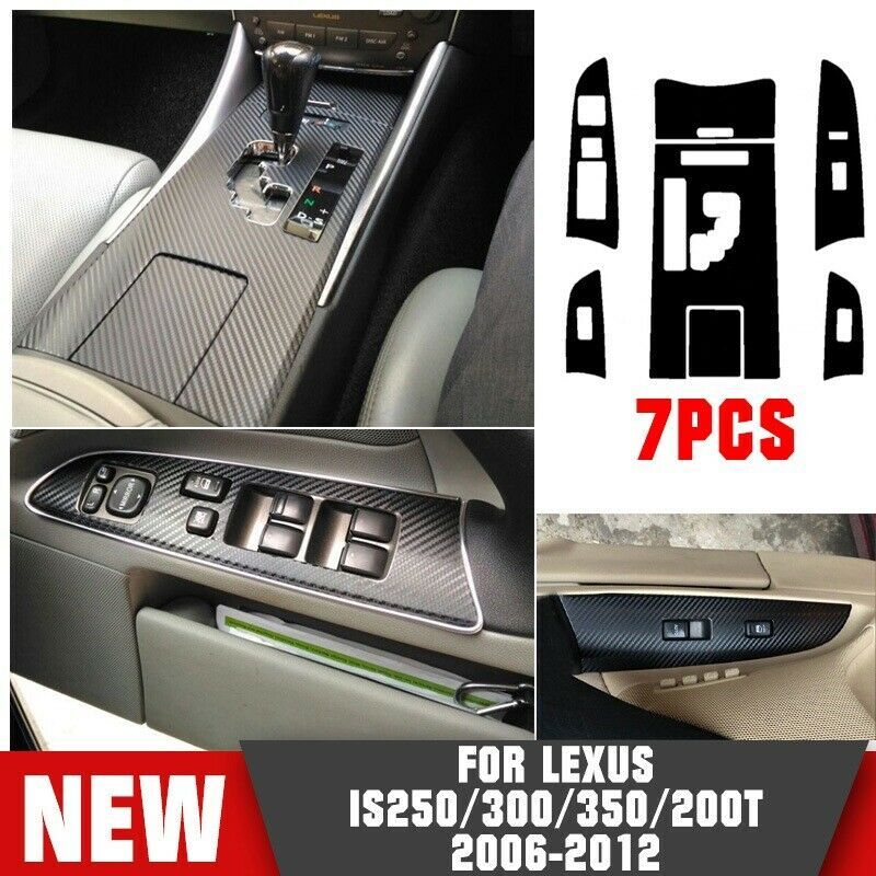Carbon Fiber Stickers Trim For Lexus Is250 300 350 -2006