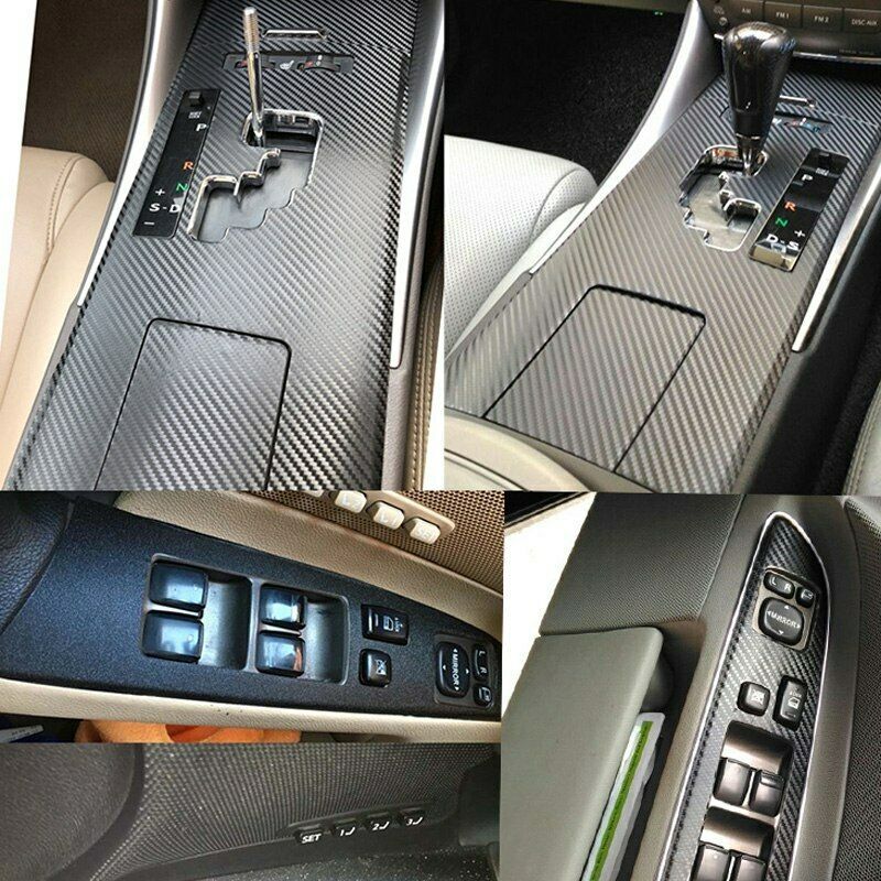 Carbon Fiber Stickers Trim For Lexus Is250 300 350 -2006