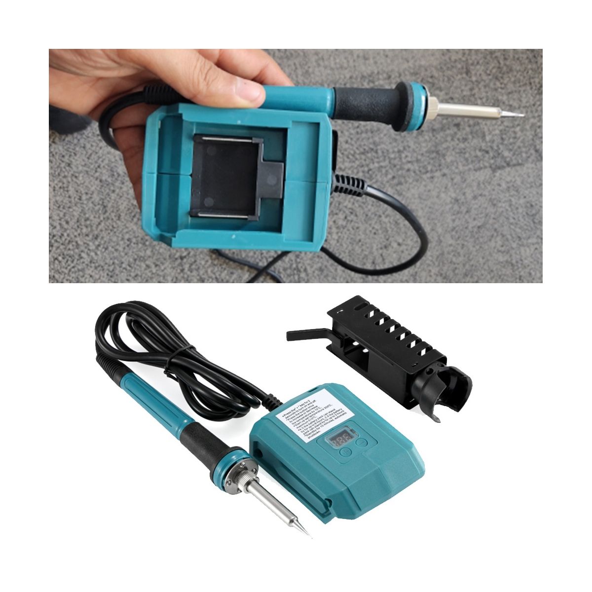 20V Cordles Soldering Iron Rechargeable 936 Charge for Makita Battery