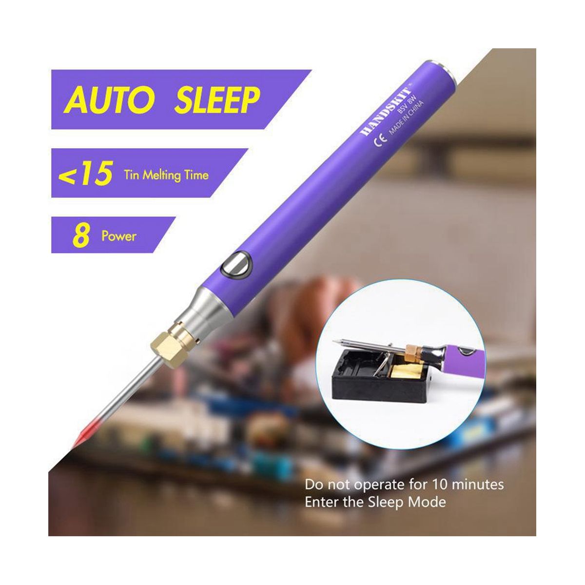USB Battery Soldering Iron Rechargeable Electric S