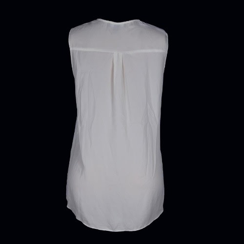 White Ladies Sleeveless Top