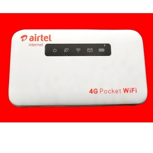 Airtel Universal 4g Lte Mobile Wifi Hotspot With Lan Port - 2600mAh - 5GB Data