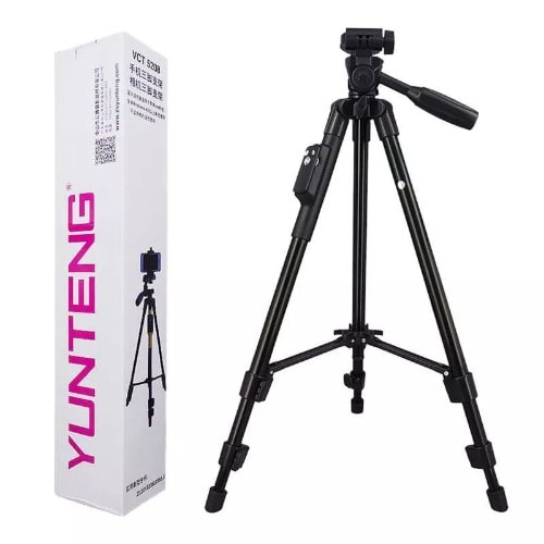 Yunteng 3388 Phone & Camera Tripod Stand With Remote